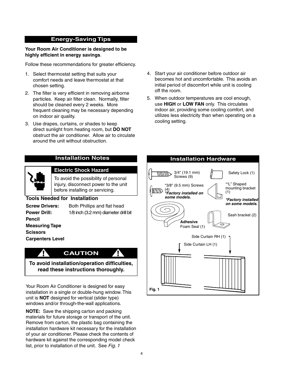 Danby DAC8007EE User Manual | Page 5 / 13