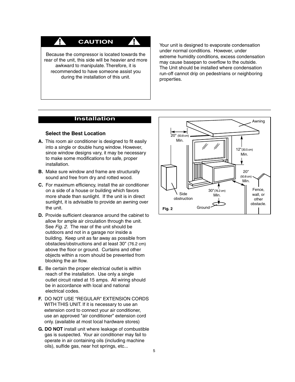 Danby DAC8007EE User Manual | Page 6 / 13