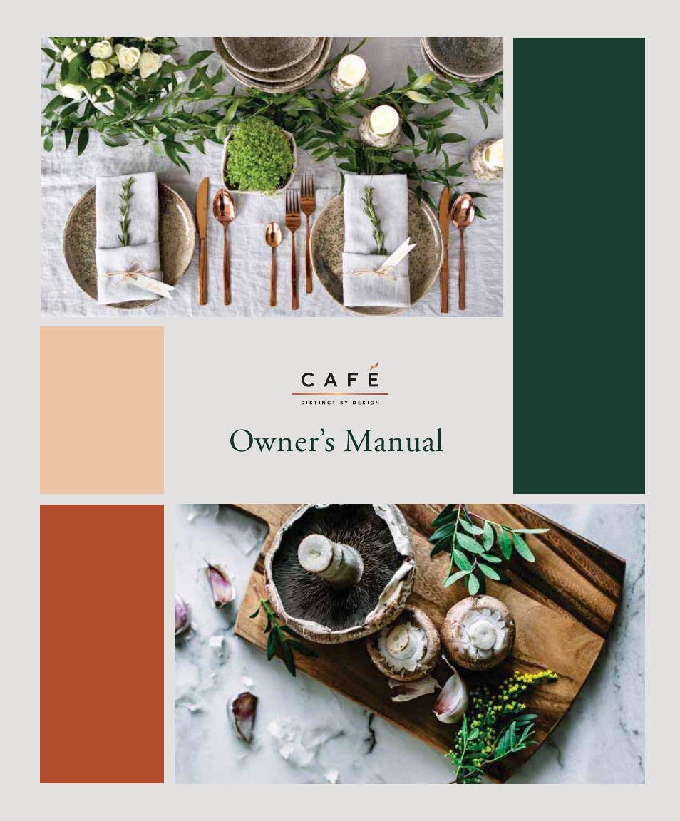 Cafe Owner Manual User Manual | 73 pages