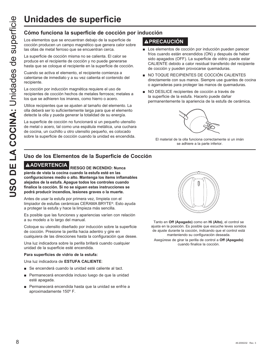 Precaución | Cafe Owner Manual User Manual | Page 45 / 73
