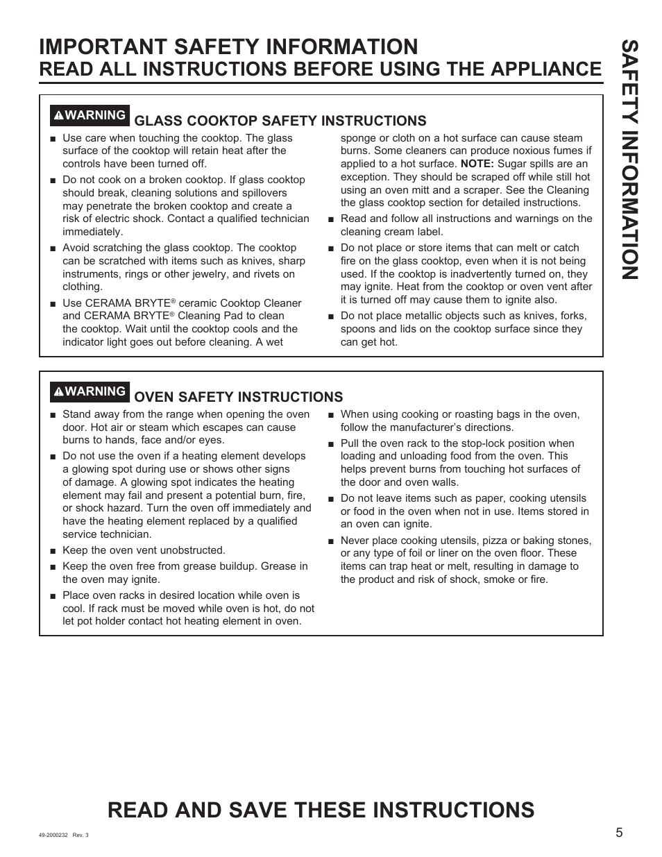 Read all instructions before using the appliance | Cafe Owner Manual User Manual | Page 6 / 73