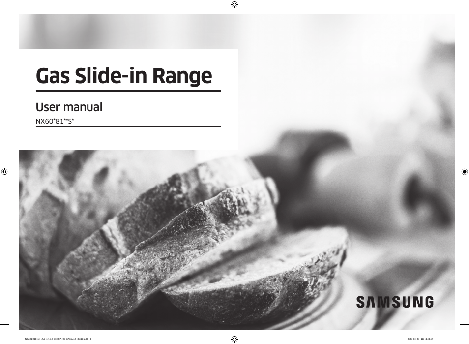 Samsung 30 Inch Slide-in Gas Smart Range Owner Manual User Manual | 144 pages