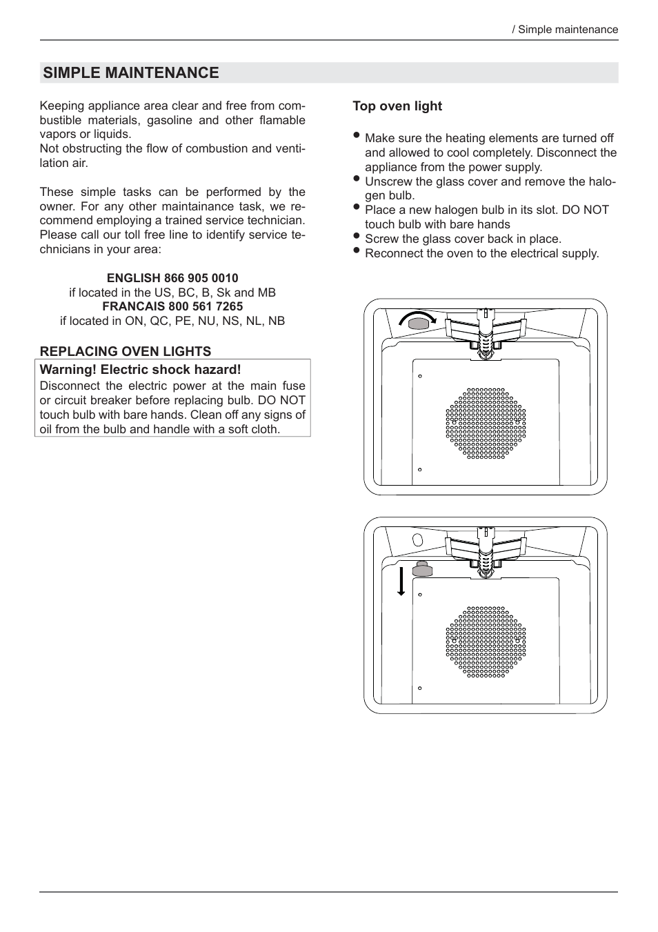 Bertazzoni Professional Series 24 Inch Freestanding Gas Range Owner's Manual User Manual | Page 17 / 40