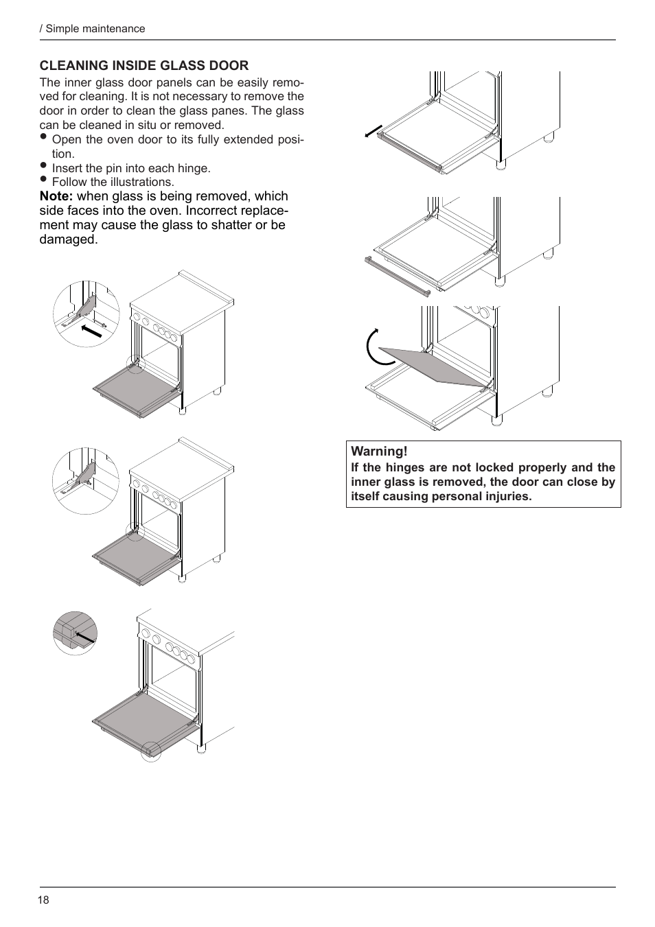 Bertazzoni Professional Series 24 Inch Freestanding Gas Range Owner's Manual User Manual | Page 18 / 40