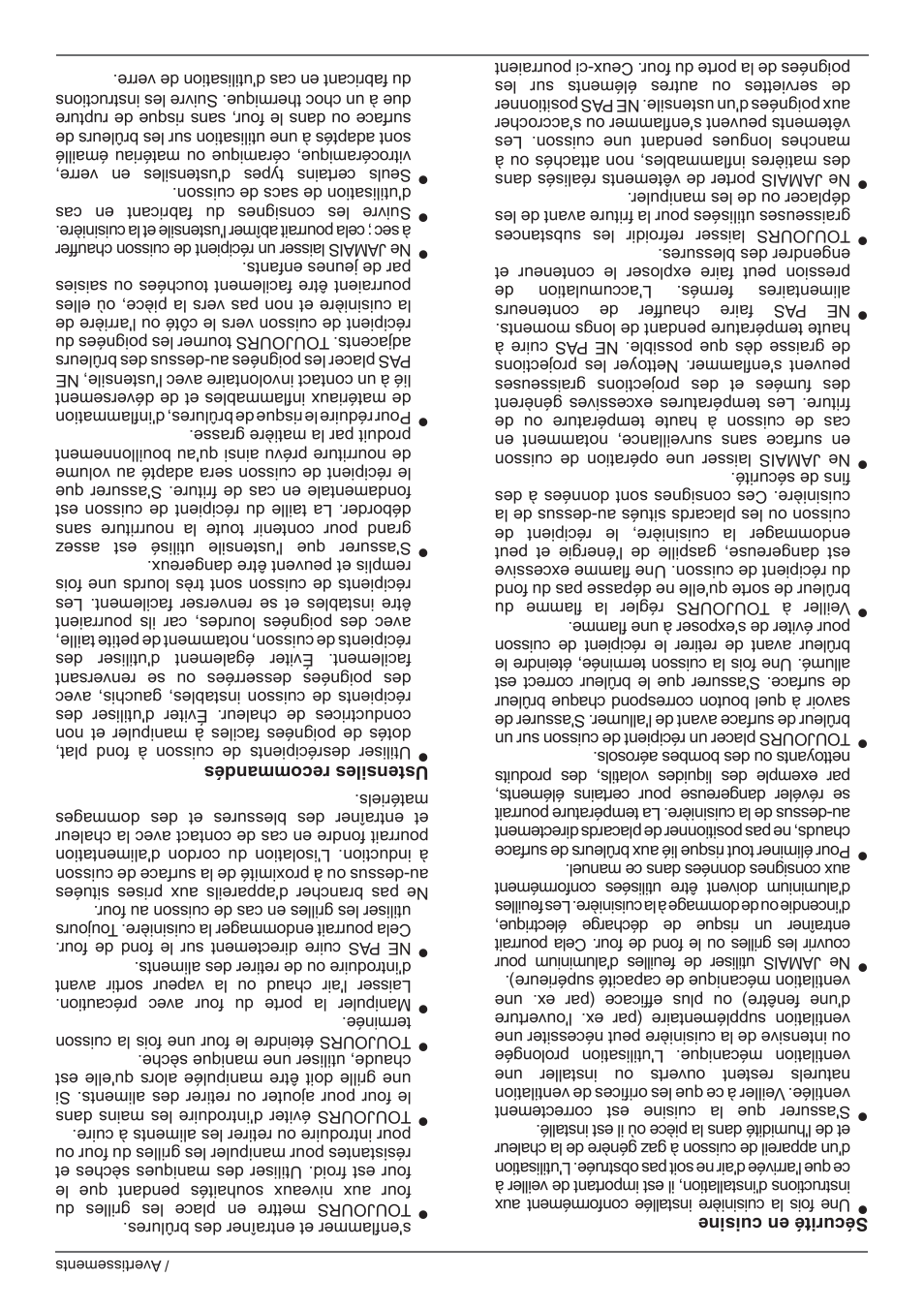 Bertazzoni Professional Series 24 Inch Freestanding Gas Range Owner's Manual User Manual | Page 36 / 40