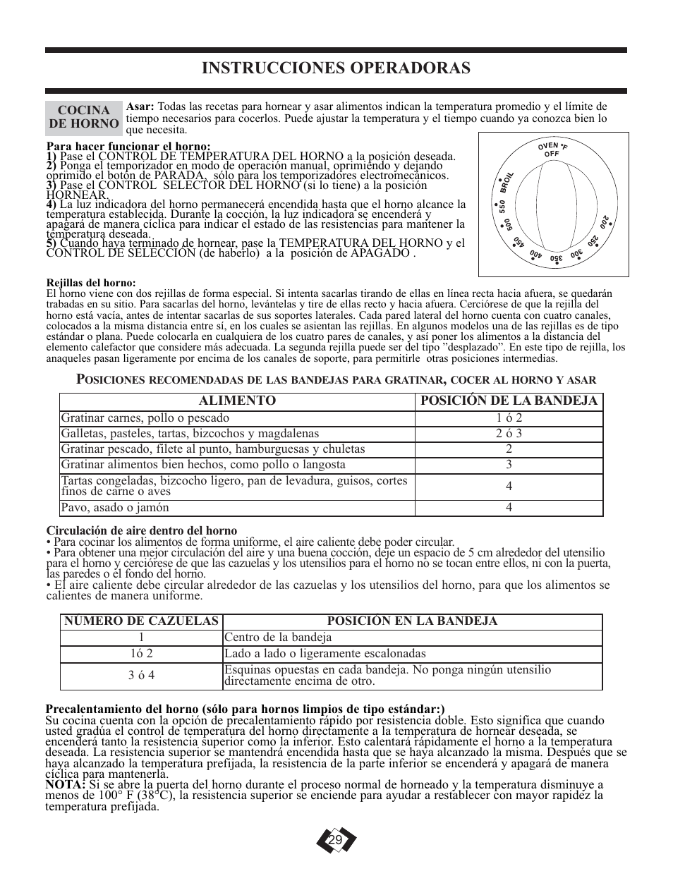 Instrucciones operadoras | Danby DER3009W User Manual | Page 28 / 32