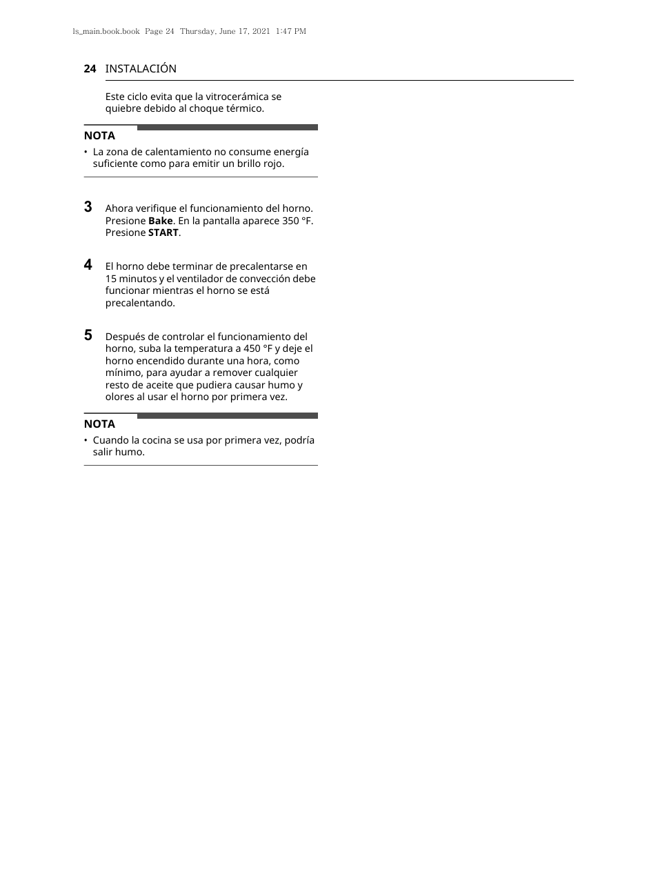 LG 30 Inch Electric Slide-In Smart Range Owner Manual User Manual | Page 100 / 164