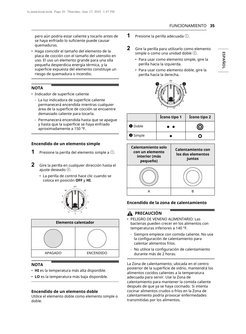LG 30 Inch Electric Slide-In Smart Range Owner Manual User Manual | Page 111 / 164