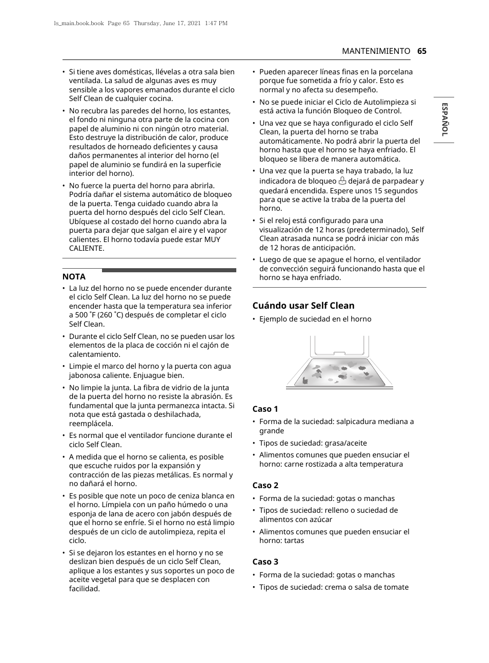 LG 30 Inch Electric Slide-In Smart Range Owner Manual User Manual | Page 141 / 164