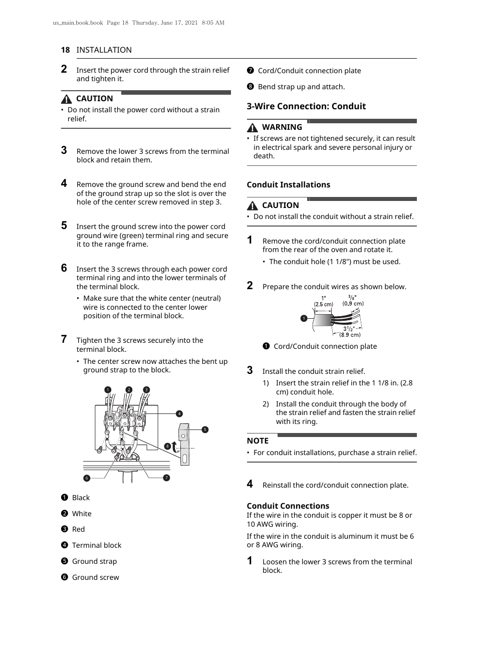 LG 30 Inch Electric Slide-In Smart Range Owner Manual User Manual | Page 18 / 164