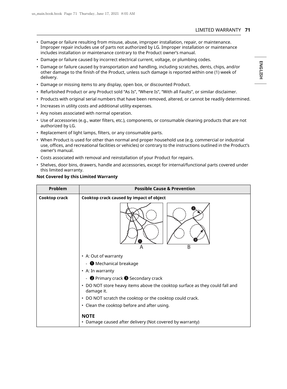 LG 30 Inch Electric Slide-In Smart Range Owner Manual User Manual | Page 71 / 164