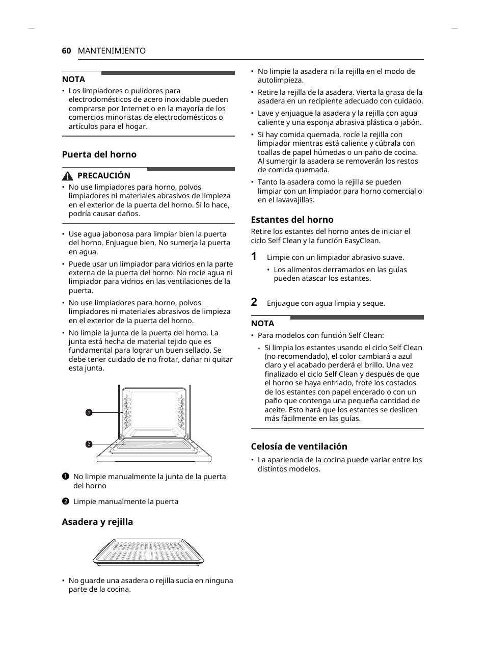 LG Studio 30 Inch Slide-In Gas Smart Range Owners Manual User Manual | Page 140 / 172