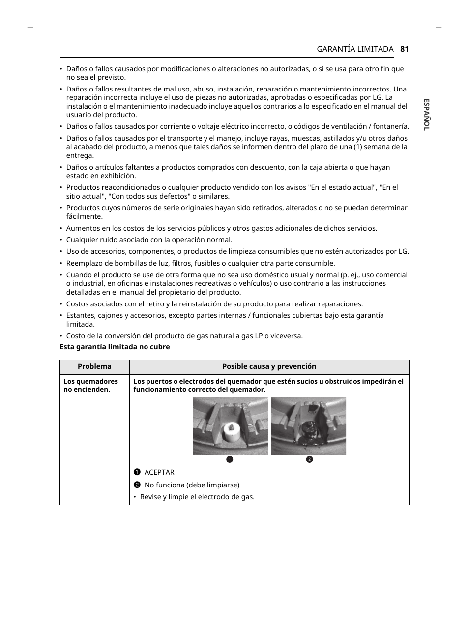LG Studio 30 Inch Slide-In Gas Smart Range Owners Manual User Manual | Page 161 / 172