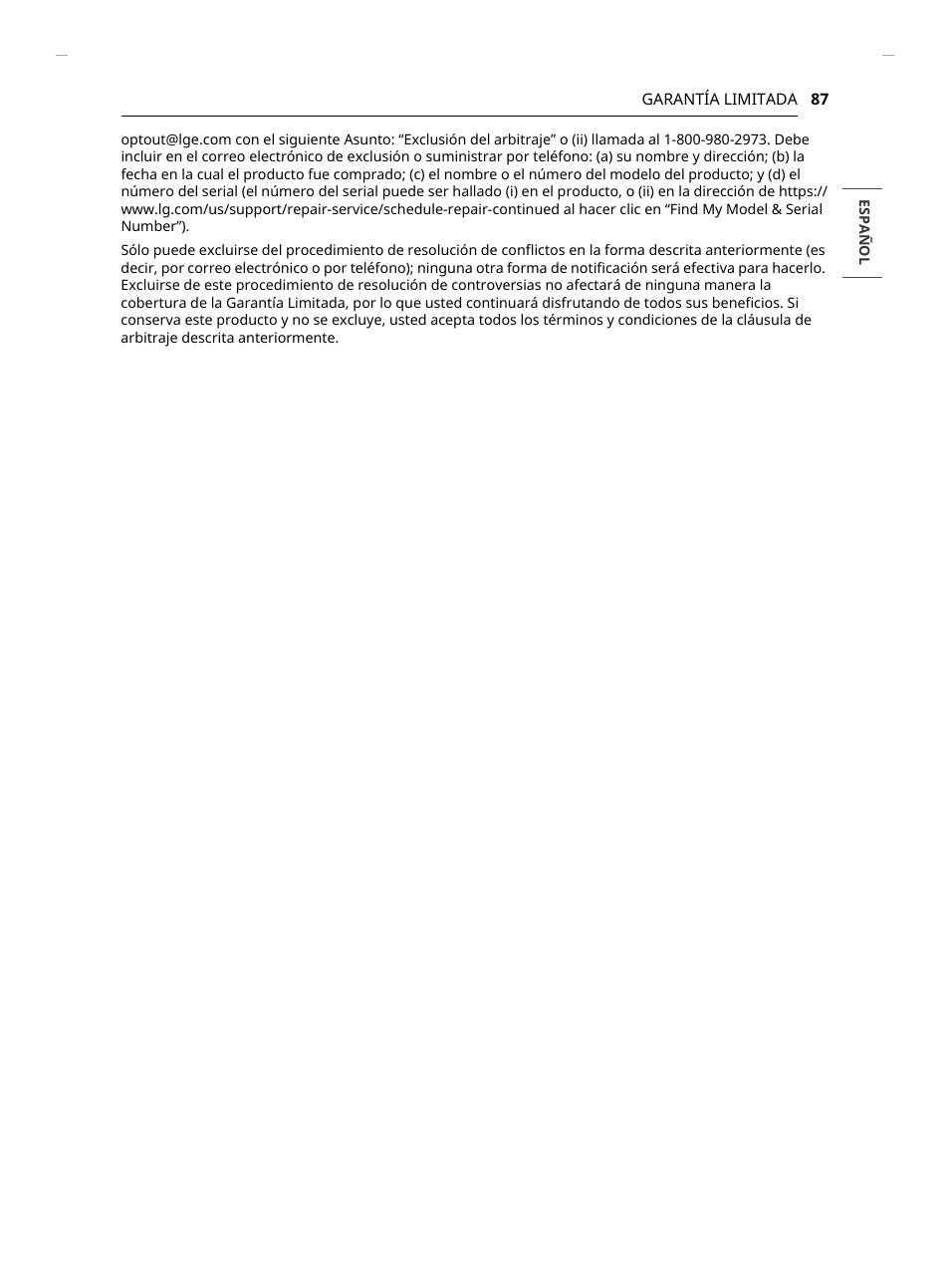 LG Studio 30 Inch Slide-In Gas Smart Range Owners Manual User Manual | Page 167 / 172