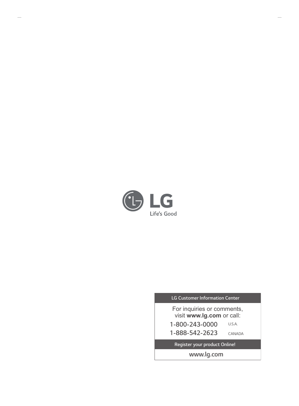 LG Studio 30 Inch Slide-In Gas Smart Range Owners Manual User Manual | Page 172 / 172