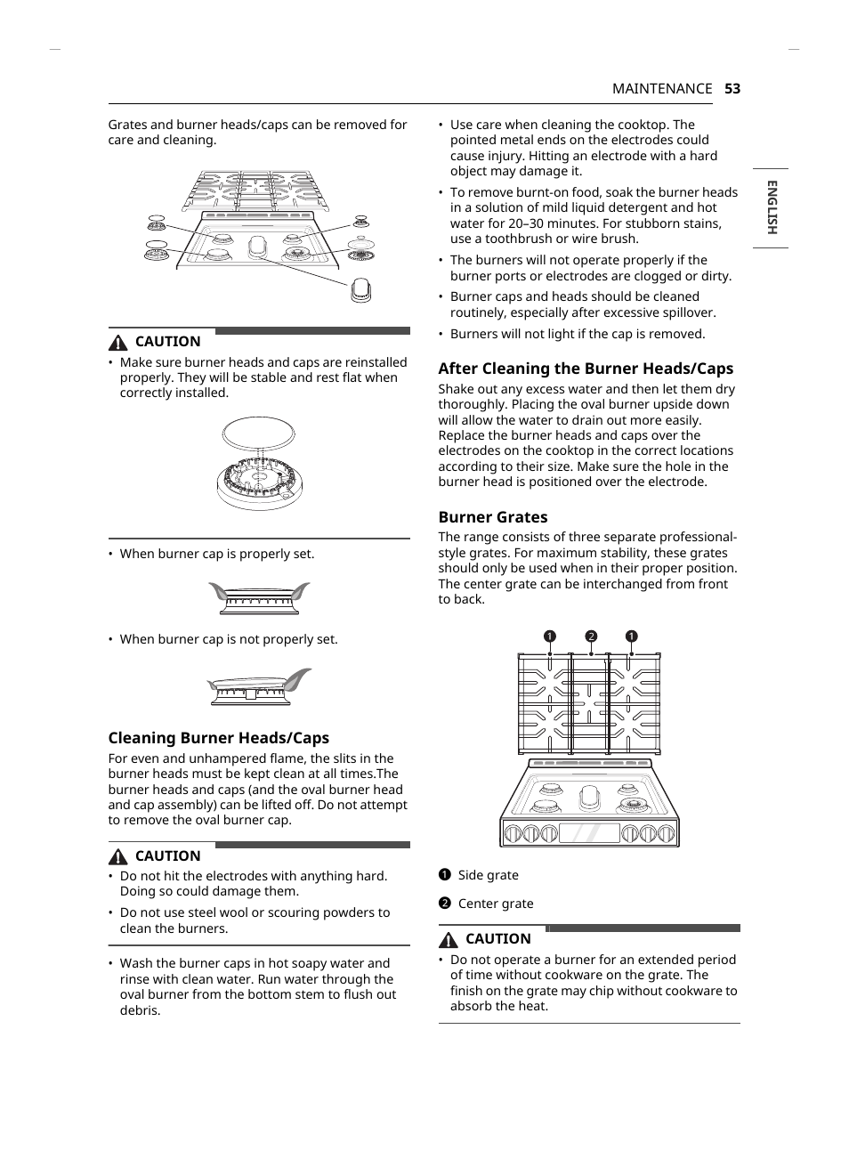 LG Studio 30 Inch Slide-In Gas Smart Range Owners Manual User Manual | Page 53 / 172