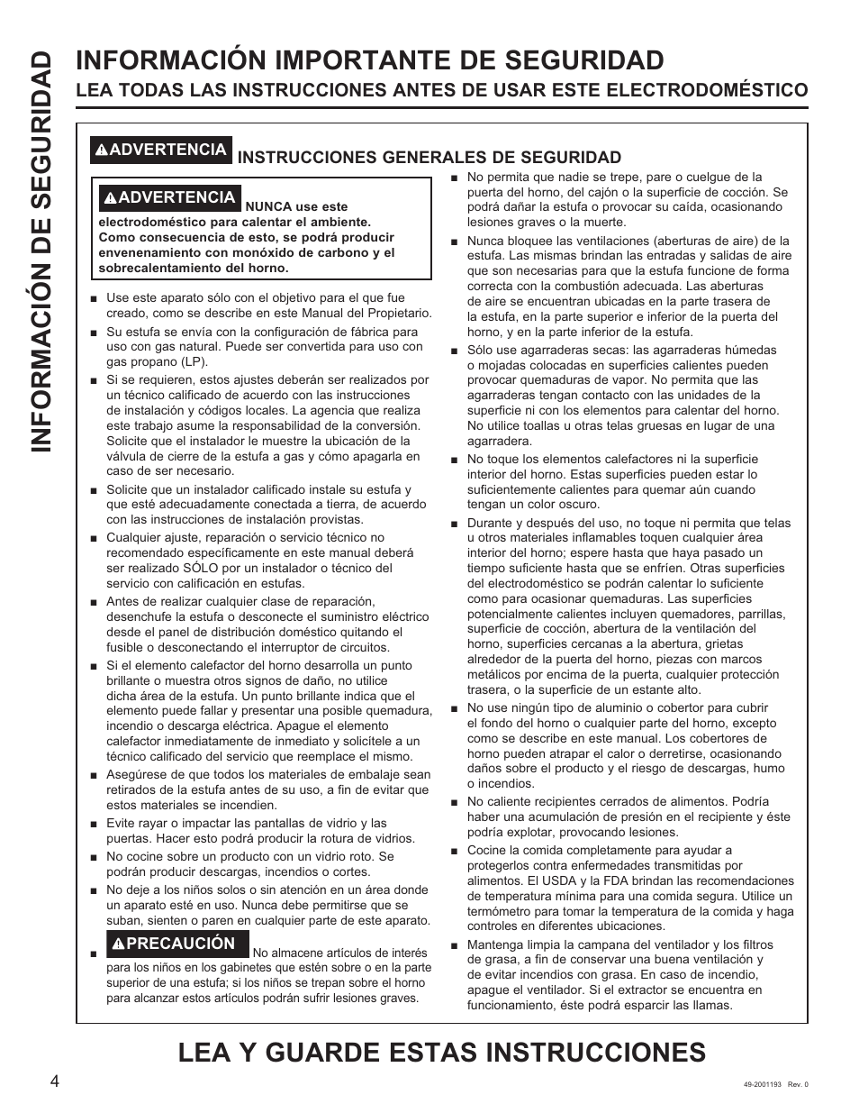 GE 600 Series 30 Inch Slide-In Gas Smart Range Owners Guide User Manual | Page 40 / 72