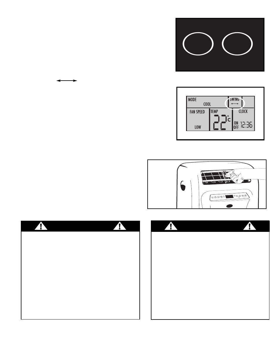 I/o mode fan swi ng run | Danby DCAP 12030 User Manual | Page 26 / 65