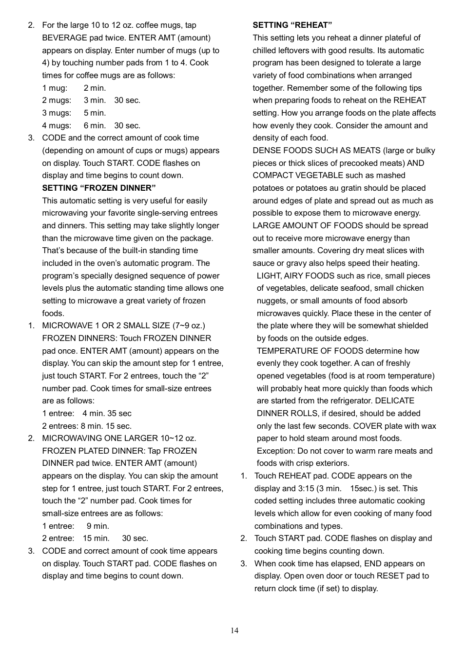 Danby DMW945SS User Manual | Page 17 / 20