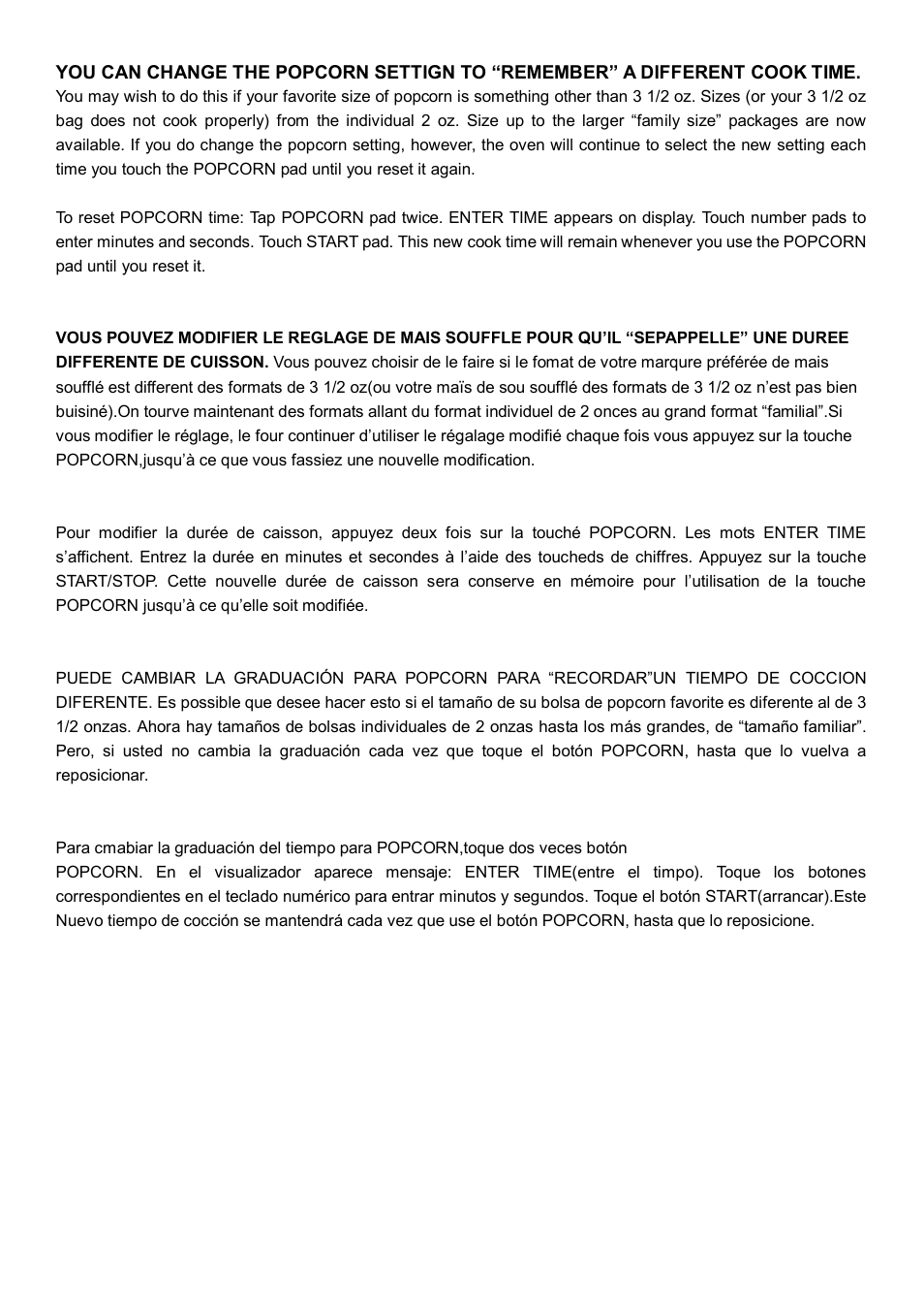 Danby DMW945SS User Manual | Page 2 / 20