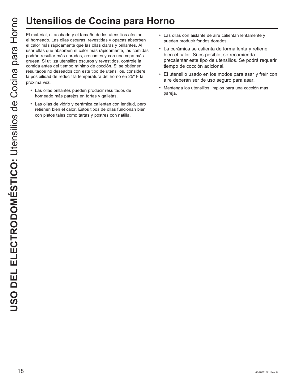 GE 500 Series 30 Inch Slide-In Gas Range Owners Guide User Manual | Page 52 / 68