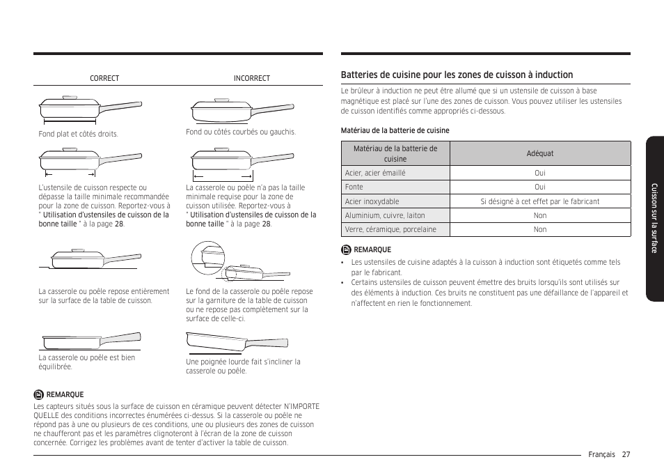 Samsung 30 Inch Smart Slide-In Induction Range Owners Guide User Manual | Page 167 / 210