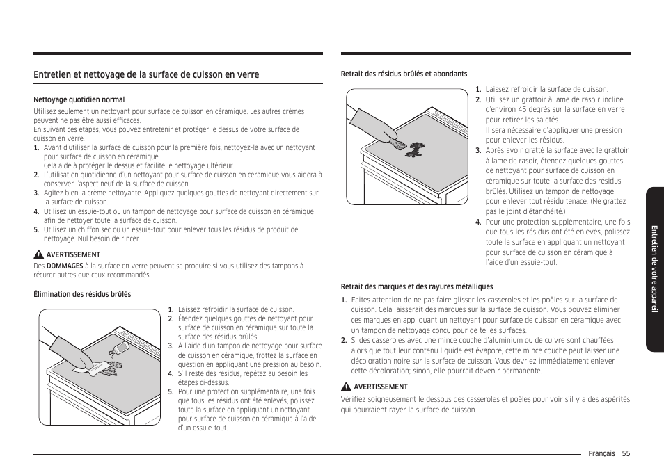 Samsung 30 Inch Smart Slide-In Induction Range Owners Guide User Manual | Page 195 / 210