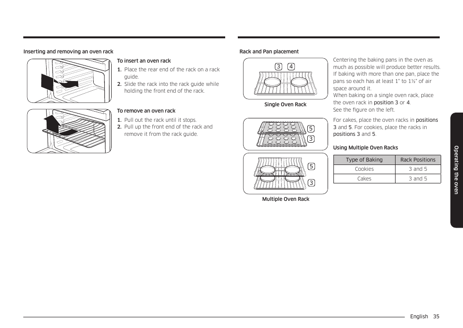Samsung 30 Inch Smart Slide-In Induction Range Owners Guide User Manual | Page 35 / 210