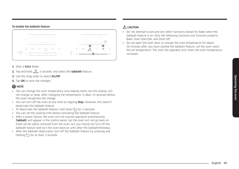 Samsung 30 Inch Smart Slide-In Induction Range Owners Guide User Manual | Page 49 / 210