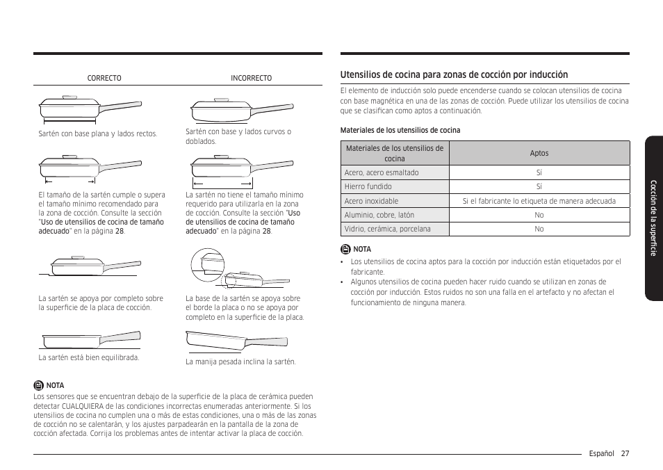 Samsung 30 Inch Smart Slide-In Induction Range Owners Guide User Manual | Page 97 / 210