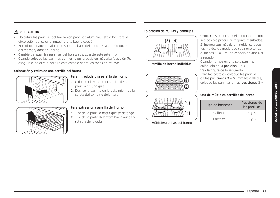 Samsung BESPOKE 30 Inch Smart Slide-In Induction Range Owners Guide User Manual | Page 113 / 234