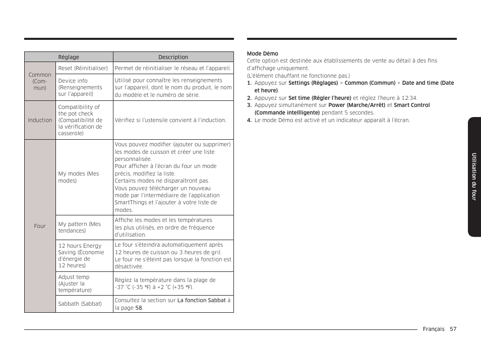 Samsung BESPOKE 30 Inch Smart Slide-In Induction Range Owners Guide User Manual | Page 209 / 234