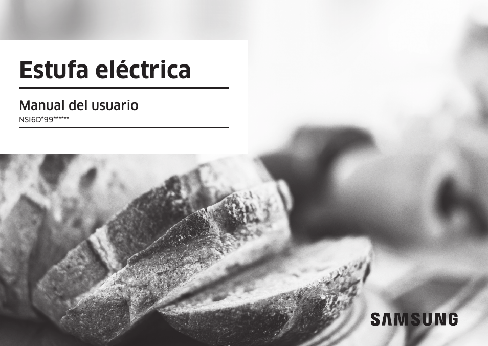 Español (mexican), Estufa eléctrica | Samsung BESPOKE 30 Inch Smart Slide-In Induction Range Owners Guide User Manual | Page 75 / 234