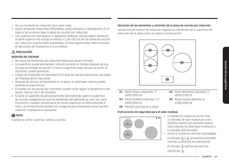 Samsung BESPOKE 30 Inch Smart Slide-In Induction Range Owners Guide User Manual | Page 99 / 234