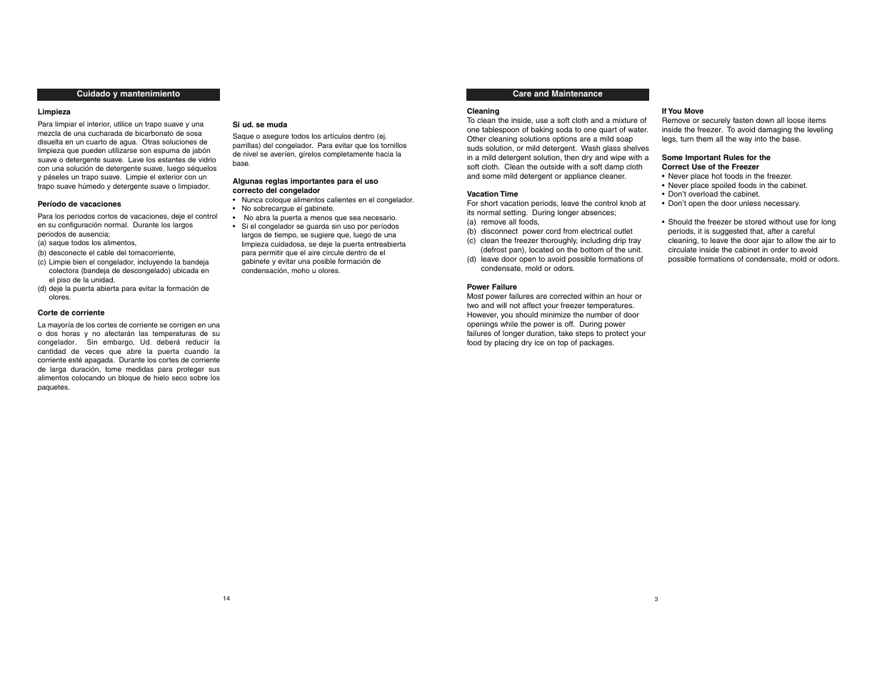 Danby DUF408WE User Manual | Page 4 / 7