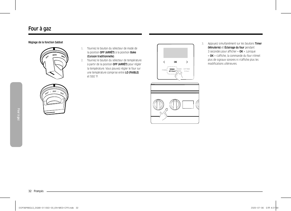 Four à gaz | Dacor Transitional 36 Inch Freestanding Gas Smart Range Use & Care Manual User Manual | Page 144 / 168