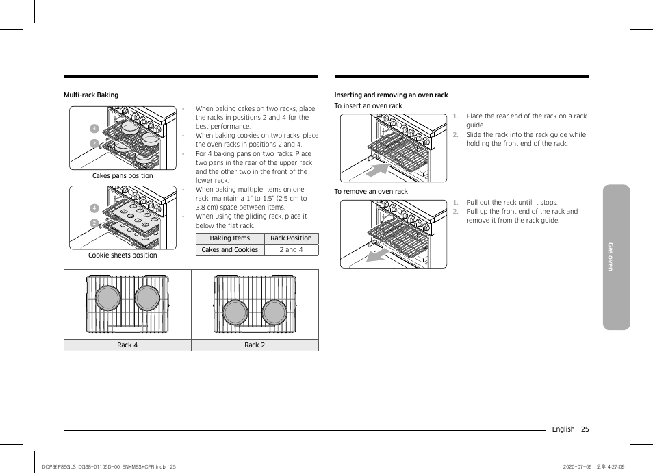 Dacor Transitional 36 Inch Freestanding Gas Smart Range Use & Care Manual User Manual | Page 25 / 168
