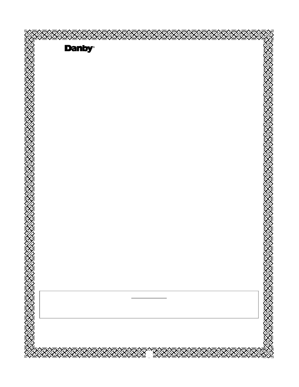 Limited product warranty | Danby DKC445BL User Manual | Page 15 / 15