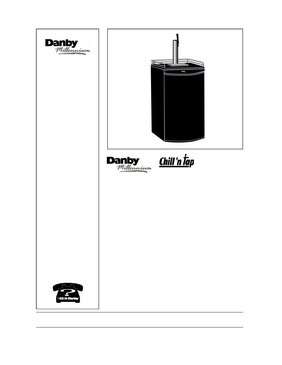 Keg cooler, Glacière de bière en fût, Barril refrigerador | Danby DKC445BL User Manual | Page 2 / 15