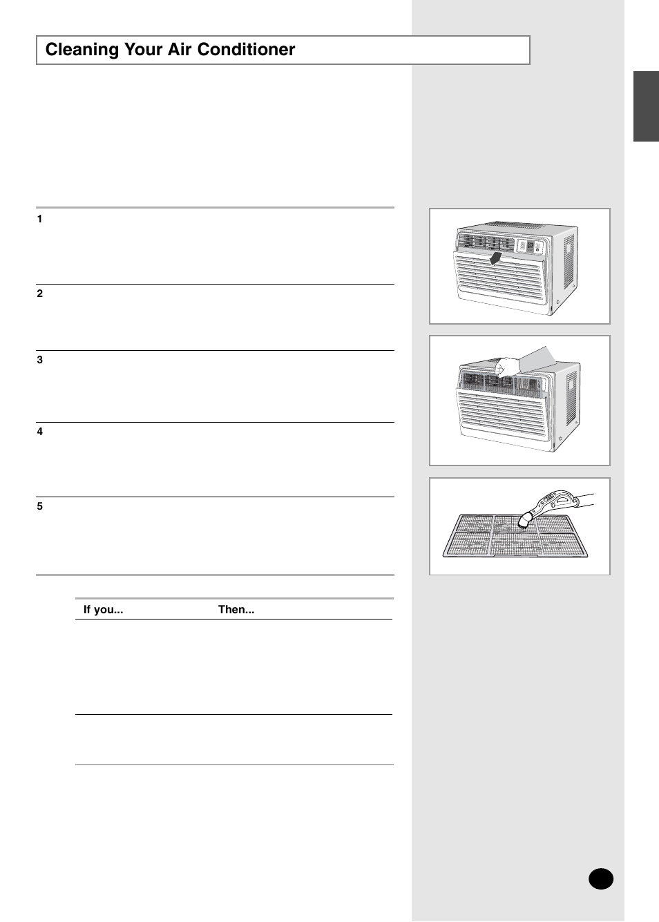 Cleaning your air conditioner | Danby DAC14004D User Manual | Page 17 / 58