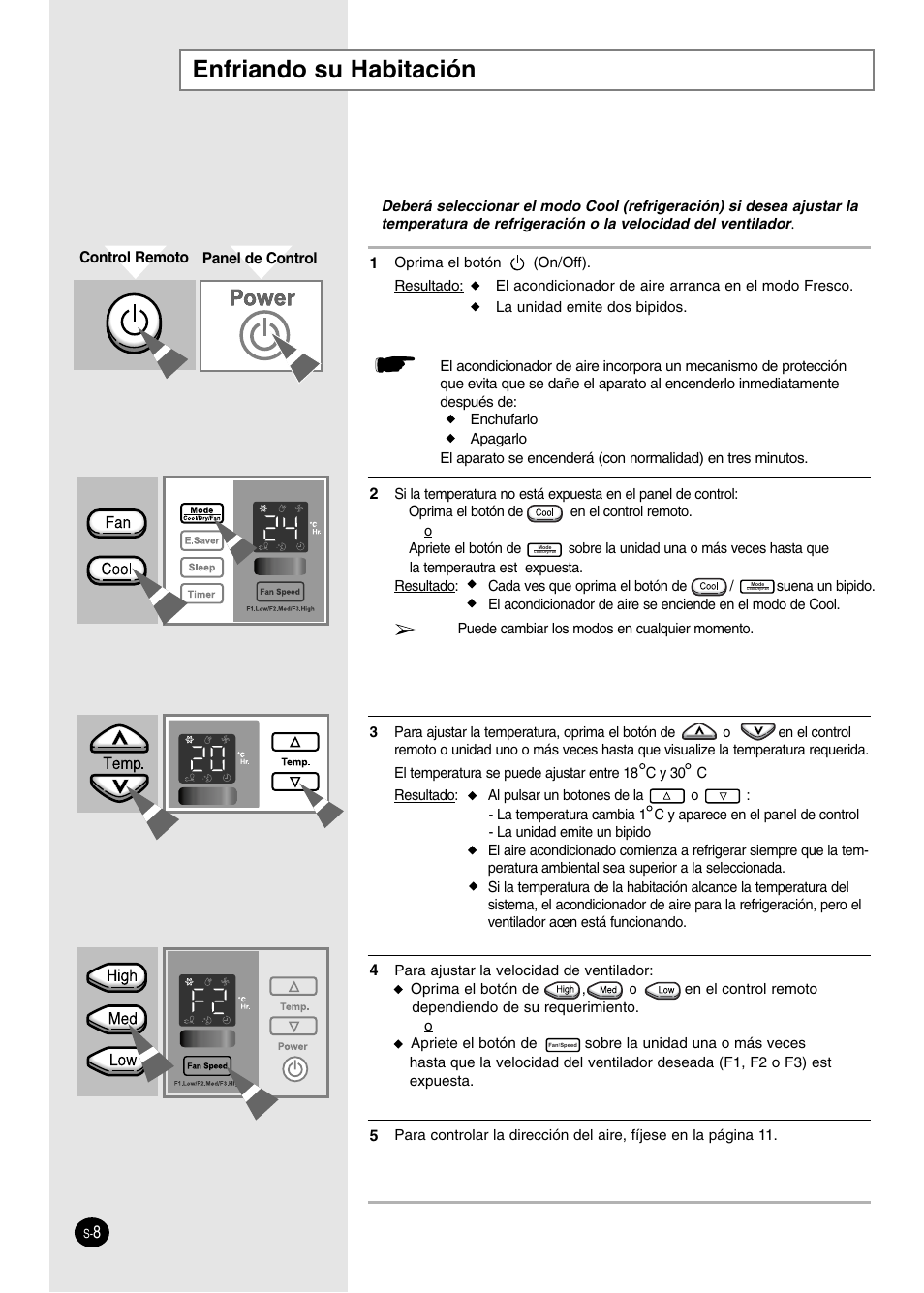 Enfriando su habitación | Danby DAC14004D User Manual | Page 26 / 58