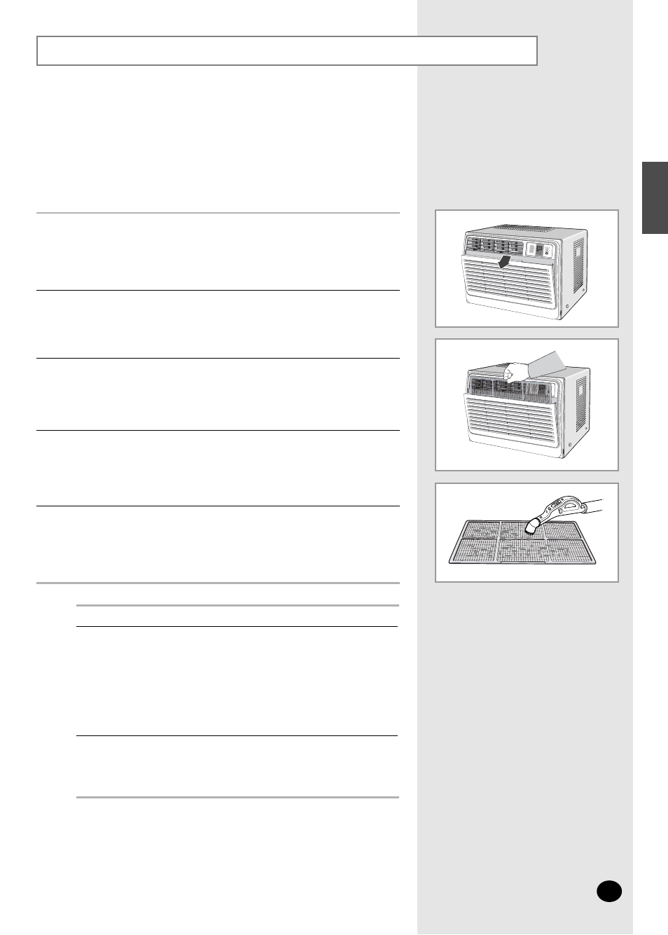 Limpiando su aire acondicionado | Danby DAC14004D User Manual | Page 35 / 58