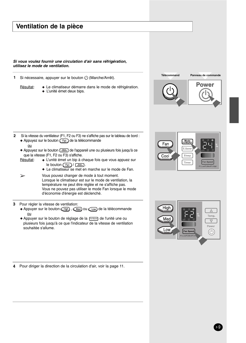 Ventilation de la pièce | Danby DAC14004D User Manual | Page 45 / 58