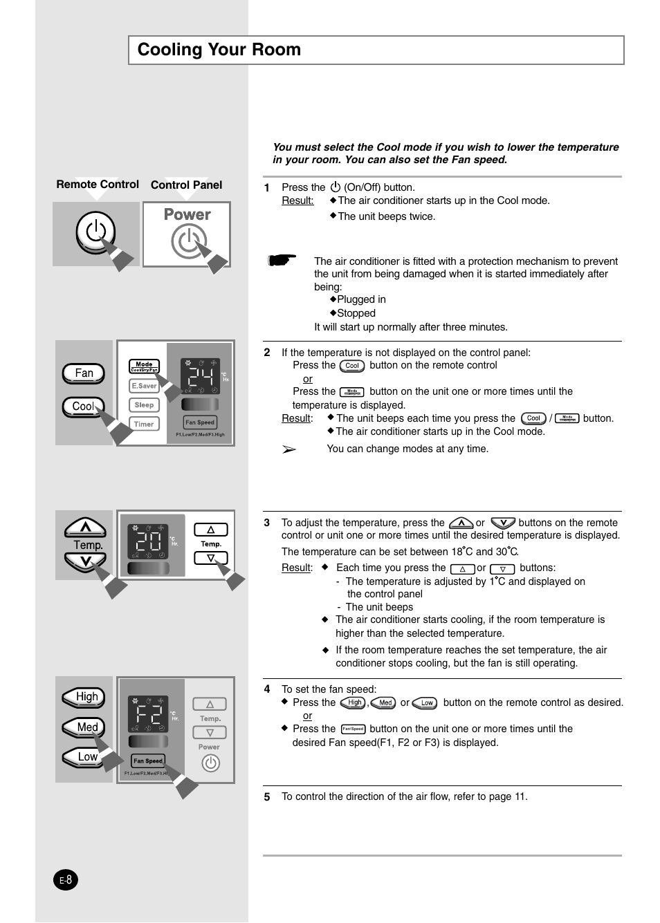 Cooling your room | Danby DAC14004D User Manual | Page 8 / 58