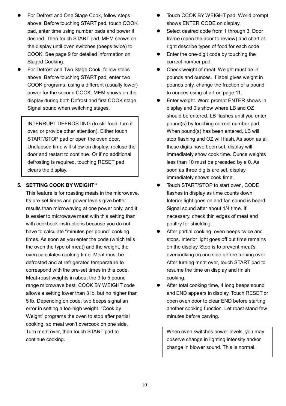 Danby DMW1158BL User Manual | Page 13 / 52