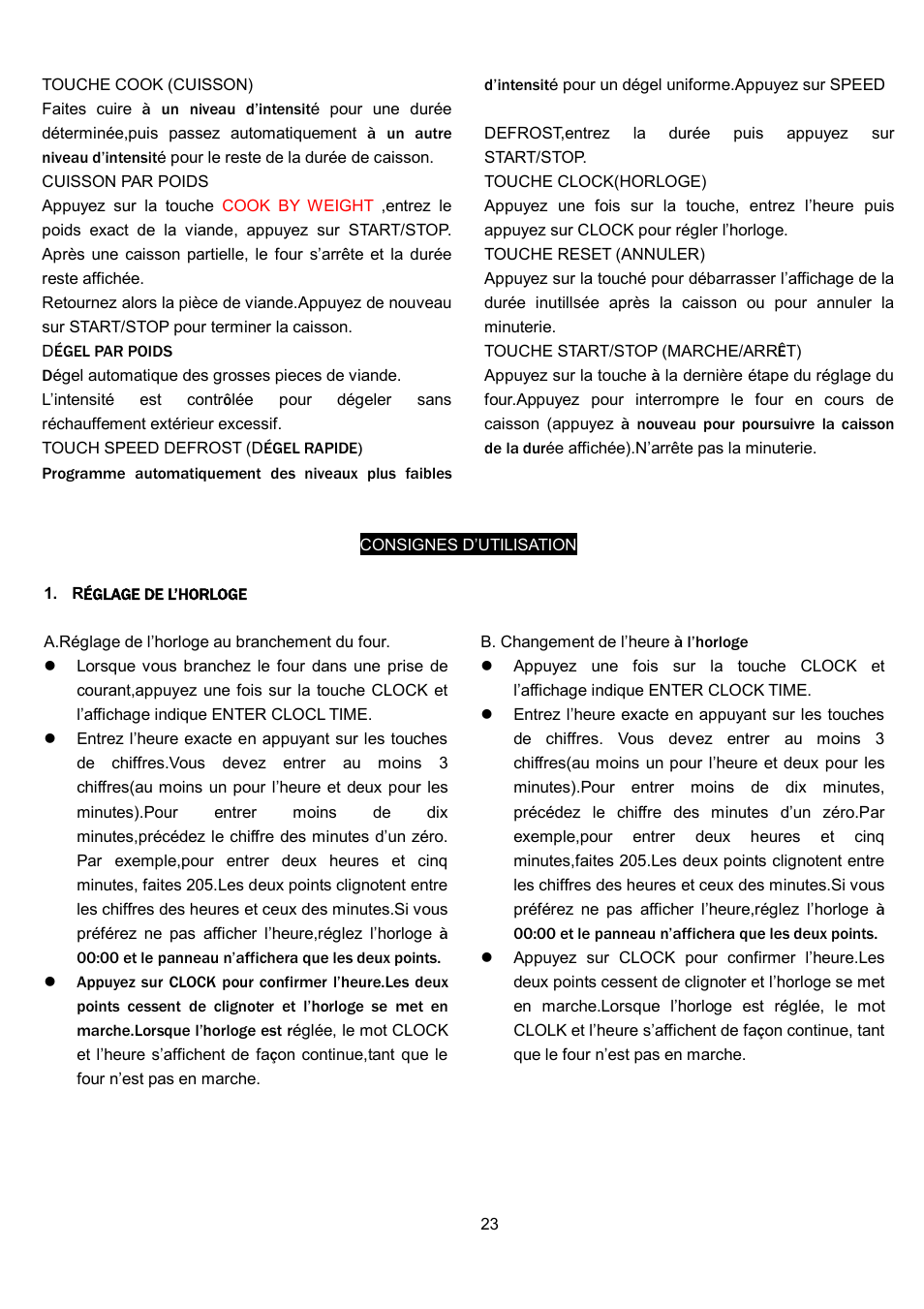 Danby DMW1158BL User Manual | Page 26 / 52