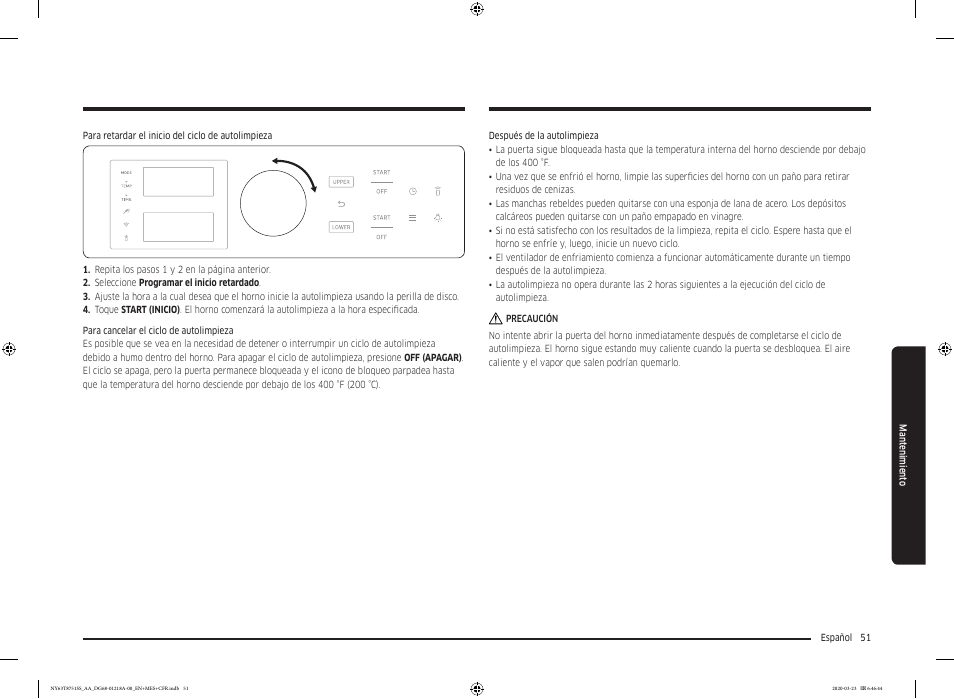 Samsung 30 Inch Slide-in Dual Fuel Smart Range Owner Manual User Manual | Page 119 / 204