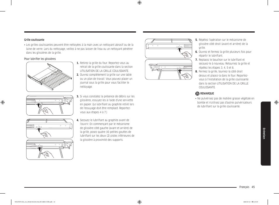 Samsung 30 Inch Slide-in Dual Fuel Smart Range Owner Manual User Manual | Page 181 / 204