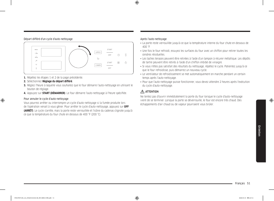 Samsung 30 Inch Slide-in Dual Fuel Smart Range Owner Manual User Manual | Page 187 / 204