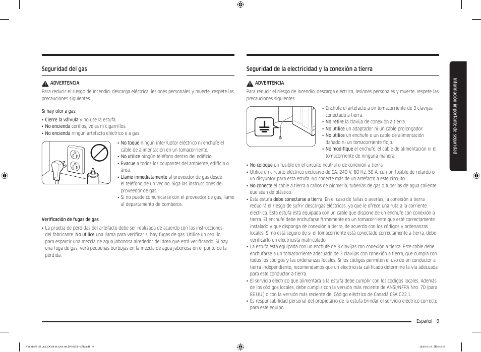 Samsung 30 Inch Slide-in Dual Fuel Smart Range Owner Manual User Manual | Page 77 / 204